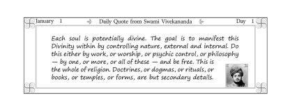 Rousing Dawn - Daily Quote from Swami Vivekananda - Image 3